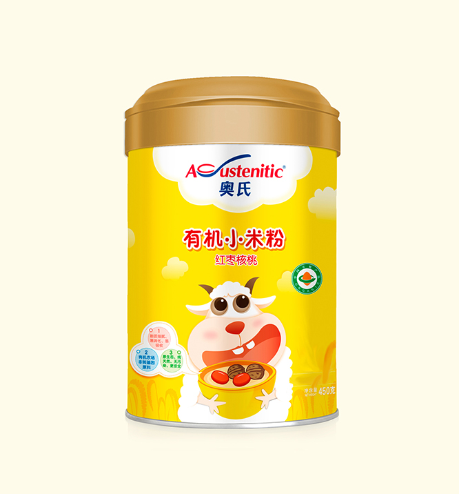 450克红枣核桃有机小米粉