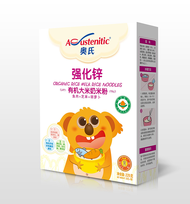 225克强化锌有机米粉