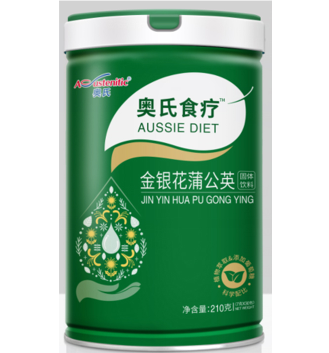 210克奥氏食疗金银花蒲公英固体饮料