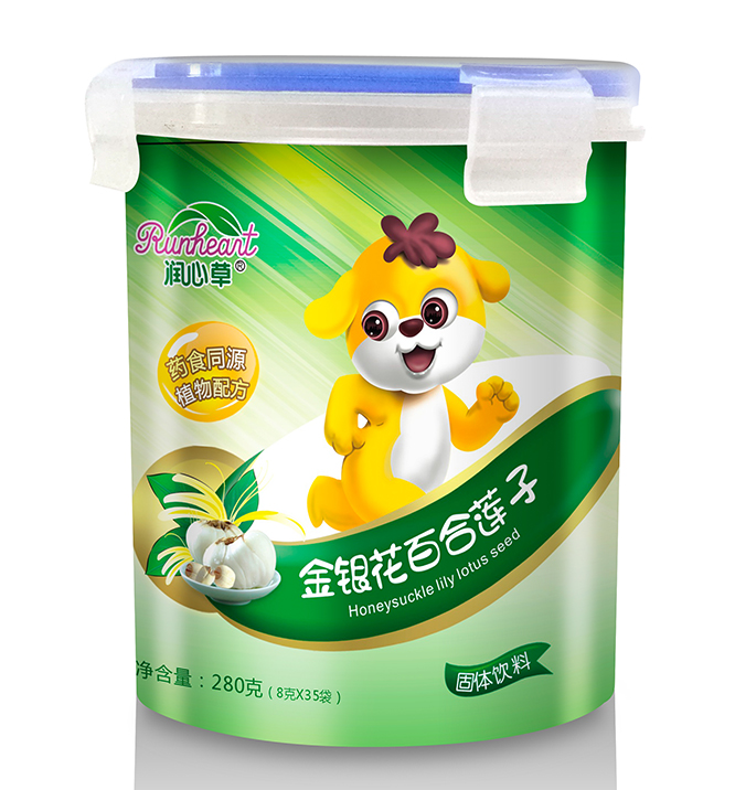 240克金银花莲子固体饮料